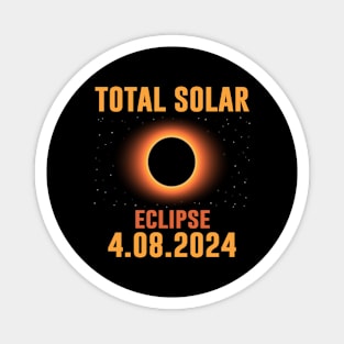 Vintage Total Solar Eclipse 4.08.2024 Magnet